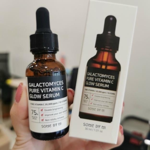 Tinh Chất Dưỡng Trắng Some By Mi Galactomyces Pure Vitamin C Glow Serum 30ml