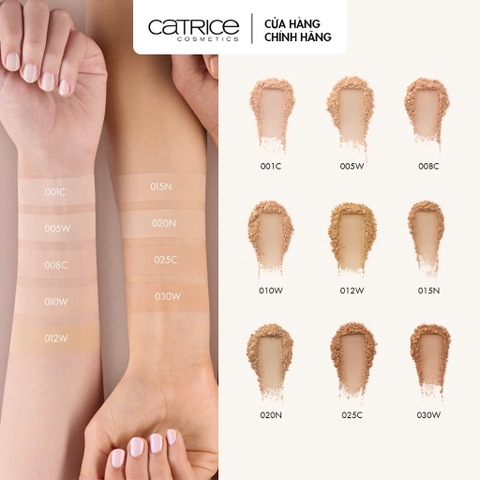 a314 - Catrice - Phấn Nền Kiềm Dầu 18H HD Matte Powder Foundation 8g