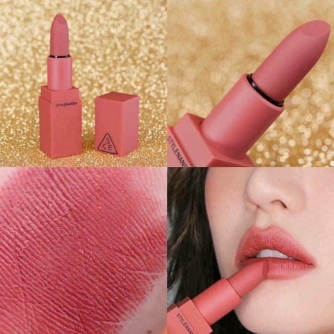 Son Thỏi Lì 3CE Mood Recipe Matte Lip Color 3.5g (Vỏ Đỏ)
