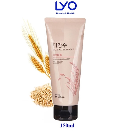 Sữa Rửa Mặt Sáng Da Gạo The Face Shop Rice Water Bright Facial Foaming Cleanser 150ml