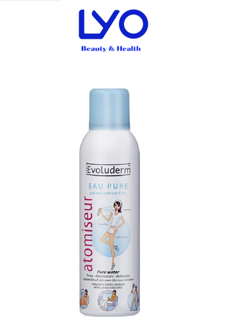 Xịt Khoáng Cấp Ẩm Evoluderm Atomiseur Eau Pure Spray Mist 150ml