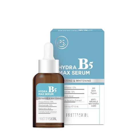 e708 - Pretty Skin - Combo 2 sp Serum Hydra B5 Max Serum (xanh Nhạt Và Xanh đậm) Phục Hồi Dưỡng Trắng Dành Cho Da Dầu Mụn 50ml