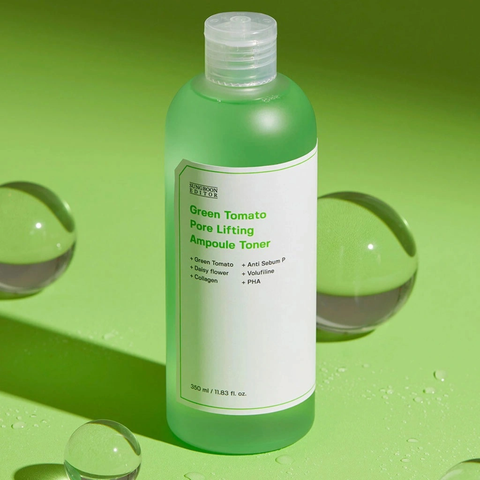 Bộ Sản Phẩm Cà Chua Xanh Sungboon Editor Green Tomato Dưỡng Sáng Da, Mờ Thâm, Thu Nhỏ Lỗ Chân Lông