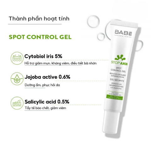 Gel dưỡng da Stop AKN Spot Control Gel 8ml