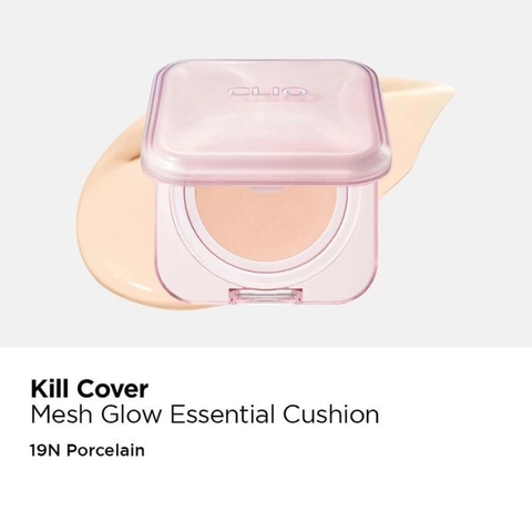 f170 - Clio - Phấn nước CLIO KILL COVER MESH GLOW ESSENTIAL CUSHION SPF50+, PA++++