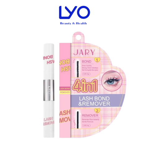 Keo Dán Mi 2 Đầu 4 Trong 1 JARY 4in1 Lash Bond & Remover 8g