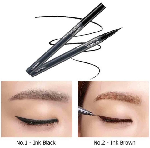 Bút Kẻ Mắt Nước The Face Shop Ink Graffi Brush Pen Liner 0.5g Hàn Quốc