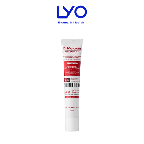 Kem Chống Nắng Nâng Tone Tự Nhiên Astaxanthin Capsule Hàn Quốc 50ml