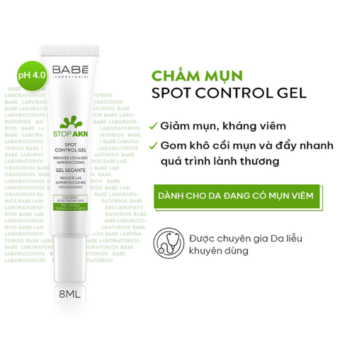 Gel dưỡng da Stop AKN Spot Control Gel 8ml