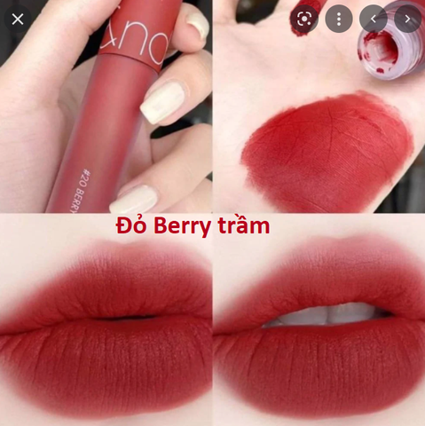 Son Romand (Son Kem Lì Zero Velvet, Son Bóng Juicy Lasting và Glasting Water Tint)