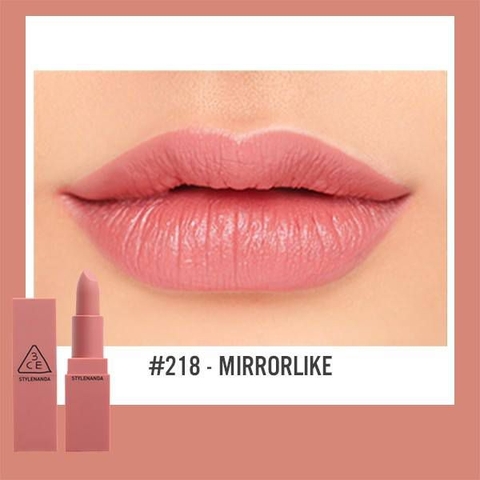 Son Thỏi Lì 3CE Mood Recipe Matte Lip Color 3.5g (Vỏ Đỏ)