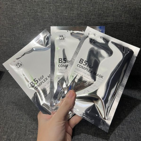 Combo 10 miếng Mặt nạ phục hồi da B5 EGF Complex Mask Kr.Lab Hàn Quốc