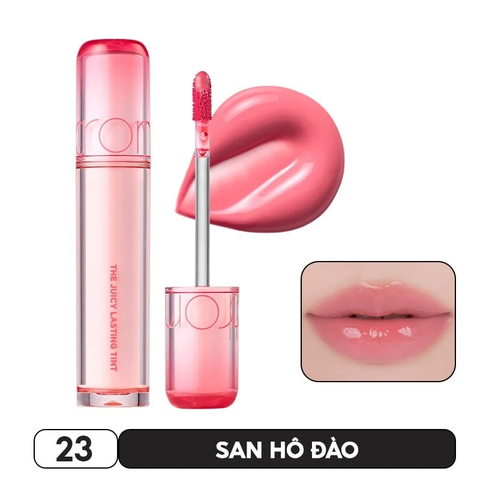 Son Romand (Son Kem Lì Zero Velvet, Son Bóng Juicy Lasting và Glasting Water Tint)