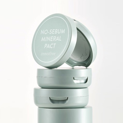 Phấn phủ nén kiềm dầu Innisfree No Sebum Mineral Pact 8.5g (Mẫu mới)