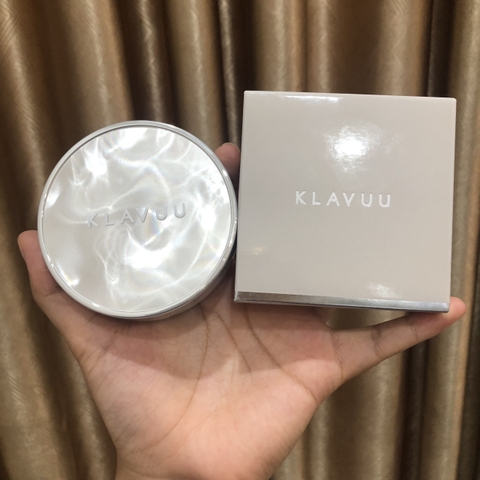 d167 - Phấn Nước Ngọc Trai Klavuu Xám Cushion Hàn Quốc 15g SPF50+