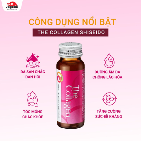 Nước Uống The Collagen Shiseido Nhật Bản Hộp 10 chai x 50ml