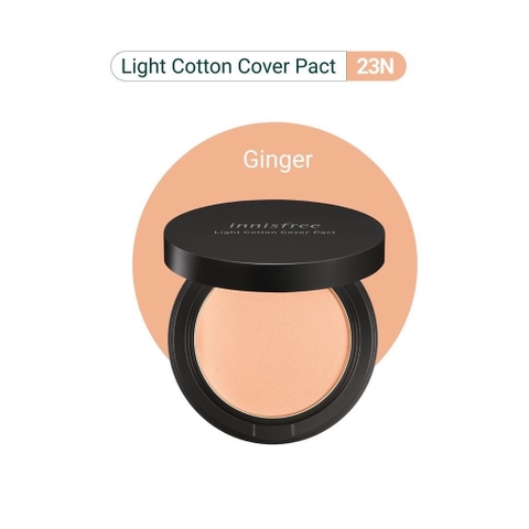 Phấn nén Innisfree Light Cotton Cover Pact SPF30 PA+++ 12g