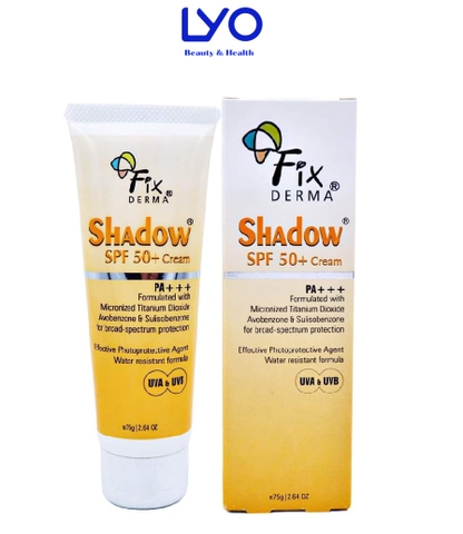 Kem chống nắng Fixderma Shadow SPF50+ Cream 75g
