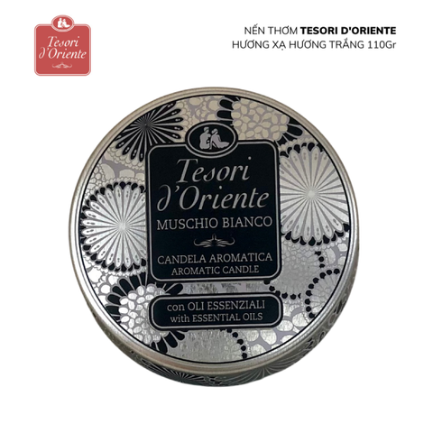 Nến Thơm Tesori d'Oriente 109gr Thư Giãn Với 3 Tầng Mùi Hương (Cả set và lẻ) LYO