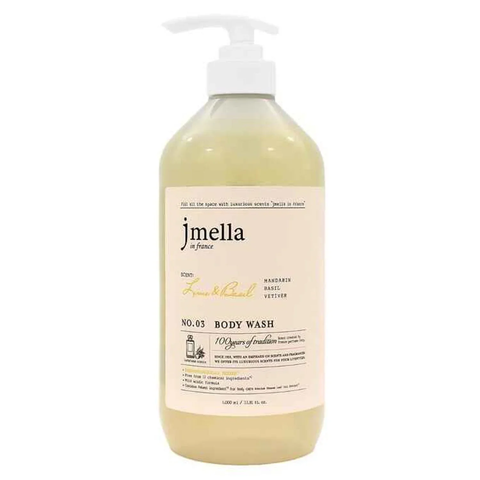 e693 - Jmella - Set sữa tắm Jmella 500ml + bông tắm + hộp quà tặng