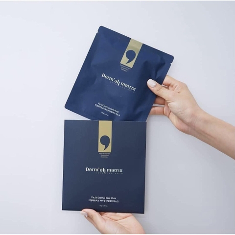 Mặt Nạ thạch Dưỡng Da Derm All Matrix Facial Dermal Care Mask (Hộp 4 miếng)