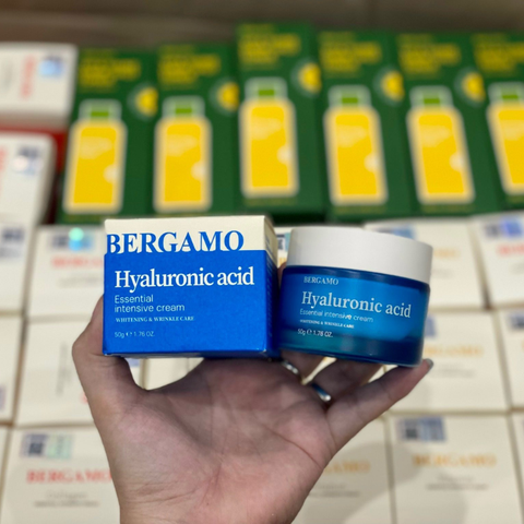 c419 - Kem dưỡng Bergamo dưỡng ẩm, làm trắng da, dễ thẩm thấu vào da, không gây nhờn rít 50g
