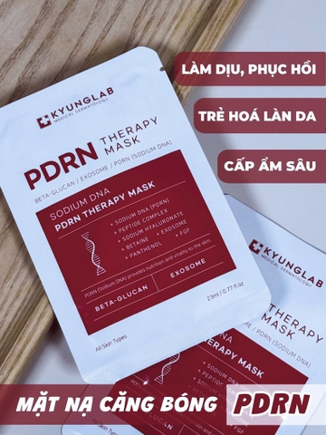 Lẻ Mặt Nạ Kyung Lab PDRN Therapy Mask kyunglab Cấp Ẩm Đa Tầng, Chống Lão Hóa, Tươi Trẻ Làn Da Hàn Quốc 23ml