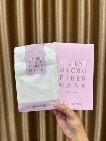Combo 10 Miếng Mặt Nạ Vải Vi Sợi Be'Balance Micro Fiber Mask 3in1 Cấp Ẩm, Làm Dịu & Giúp Làm Đẹp Da Hàn Quốc 30g