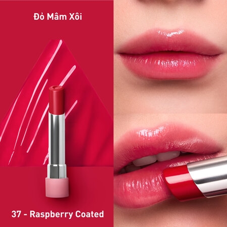 Son Bóng Dưỡng Môi 3CE Glazy Lip Glow Dạng Thỏi Có Màu, Hàn Quốc