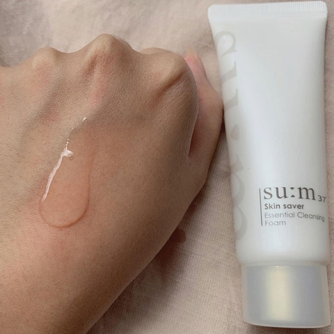 Sữa rửa mặt làm sạch sâu Su:m37 Sum 37 Skin Saver Essential Cleansing Foam 40ml