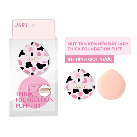 Mút Tán Kem Nền Dày Jary Thick Foundation Puff