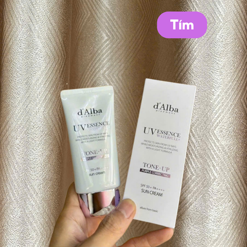 Kem Chống Nắng Bảo Vệ, Dưỡng Ẩm & Nâng Tông Da d'Alba Waterfull Tone-up Sun Cream SPF 50+ Hàn Quốc 50ml
