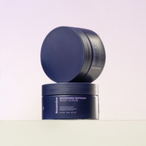 Tẩy Da Chết Body Dưỡng Trắng Da Rosemine Niacinamide Whitening Body Scrub Hàn Quốc 250g