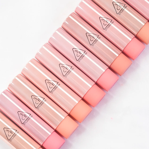 Son Bóng Dưỡng Môi 3CE Glazy Lip Glow Dạng Thỏi Có Màu, Hàn Quốc