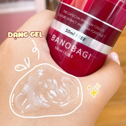 Gel Massage Tan Mỡ Banobagi Hot Burning Perfect Body Gel 100ml 