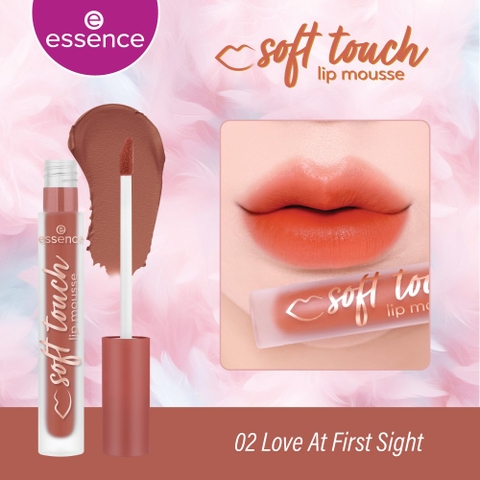 e197 - Son Kem thuần chay  Essence Soft Touch Lip Mousse
