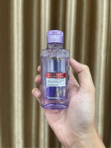 Nước Tẩy Trang Làm Sạch Cấp Ẩm Căng Mịn Da L'Oreal loreal Paris Revitalift Hyaluronic Acid 400ml ( Tím )