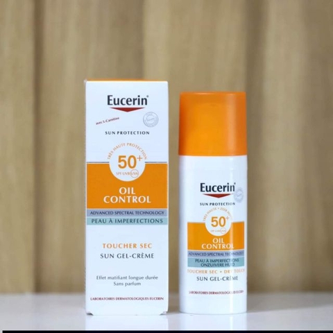 Kem chống nắng kiểm soát dầu Eucerin Sun Gel-Creme Oil Control Dry Touch SPF 50+