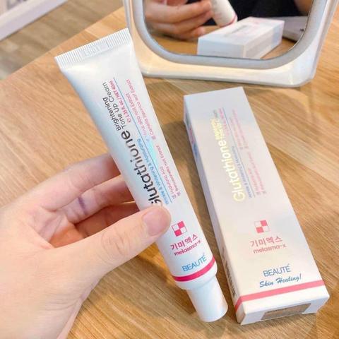 Kem dưỡng trắng da BEAUTÉ MELASMA X Glutation 45ml - Dưỡng da trắng sáng, mờ thâm nám, chống lão hóa