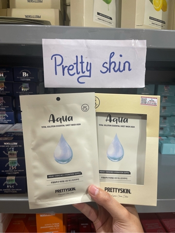 f247 - Prettyskin - Combo 3 miếng mặt nạ giấy Prettyskin - Aqua
