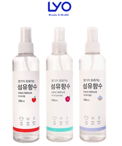 Xịt Thơm Quần Áo Fabric Perfume Hàn Quốc 250ml