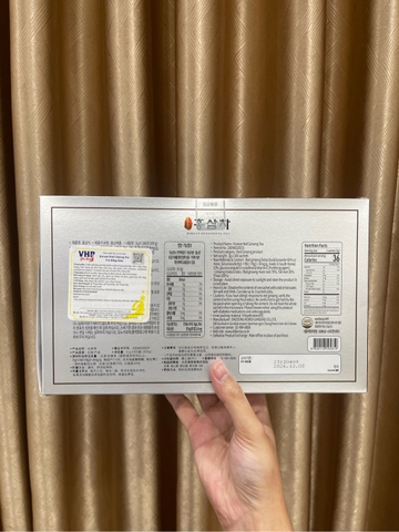 Trà Hồng Sâm Daedong Korea Ginseng Hàn Quốc (3g)- loại 100 gói LYO