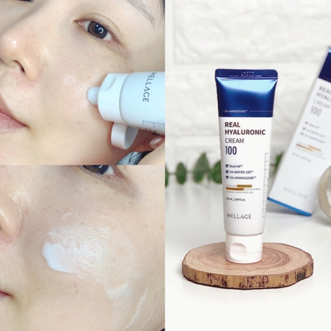 Kem dưỡng Wellage Real Hyaluronic - Dưỡng ẩm tức thì trên da giúp làn da căng mọng 50ml