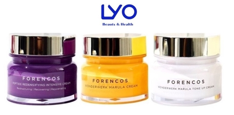 Kem Dưỡng Trắng Da Forencos Đêm 50ml Hàn Quốc (Tím & Vàng)