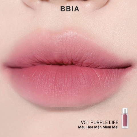 Son kem nhung thuần chay, nhẹ môi BBIA Last Velvet Tint MLBB Re-new Version 5g đủ màu