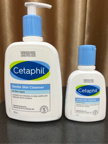 Sữa Rửa Mặt Cetaphil Gentle Skin Cleanser (Dành cho da thường) 500ML, 250ML, 125ML