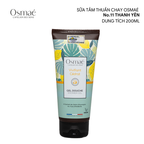 f310 - Sữa tắm thuần chay Pháp Osmaé 200ml