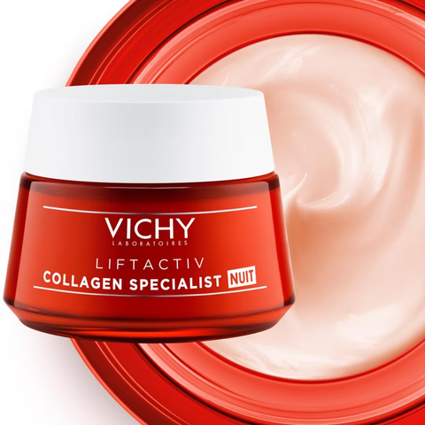 Kem Dưỡng Ngày & Đêm Sáng Da Mờ Thâm Nám Vichy Liftactiv Collagen Specialist Day & Night 15ml