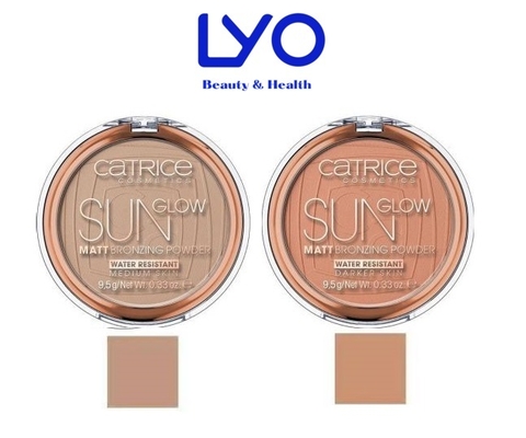 Phấn Tạo Khối Catrice Sun Glow Matt Bronzing Powder 9.5g