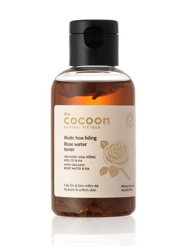 Nước Hoa Hồng Cấp Ẩm Làm Mềm Da Cocoon Rose Water Toner 140ml